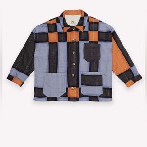 Quilted Plaid Chore Jacket